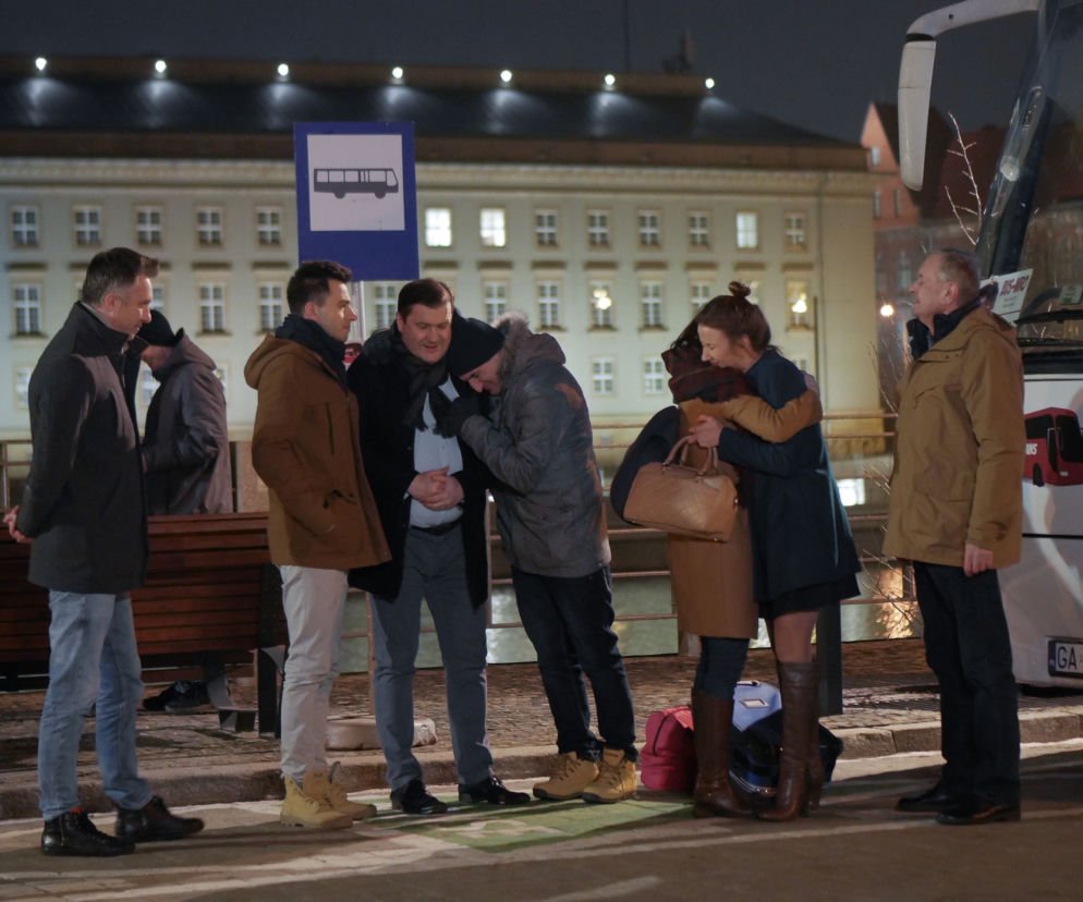 Pierwsza miłość, odcinek 2651, Beata (Katarzyna Ankudowicz), Cezary (Robert Wabich)