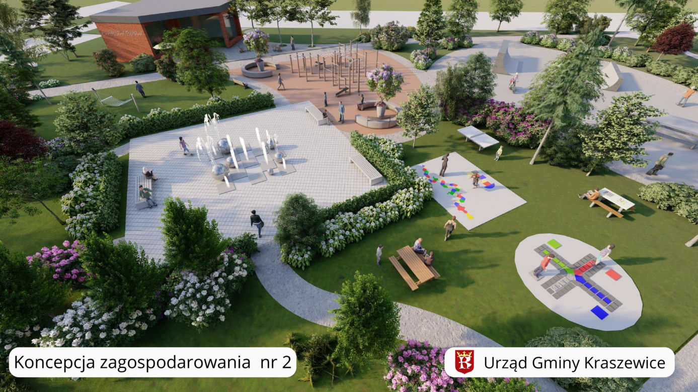 Co powinno powstać w centrum Kraszewic? Gmina zbiera opinie mieszkańców