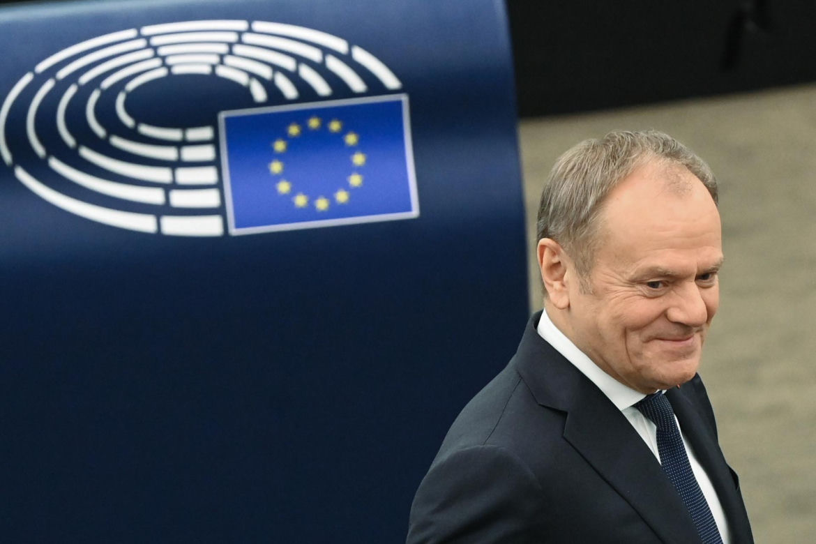 Wystąpienie Tuska w Parlamencie Europejskim