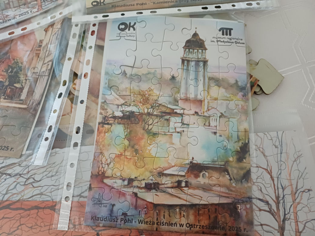 Kolorowe puzzle z Ostrzeszowem!