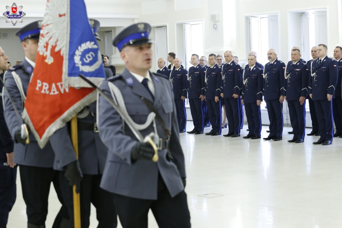 Szeregi lubelskiej policji powiększyły się o nowych funkcjonariuszy