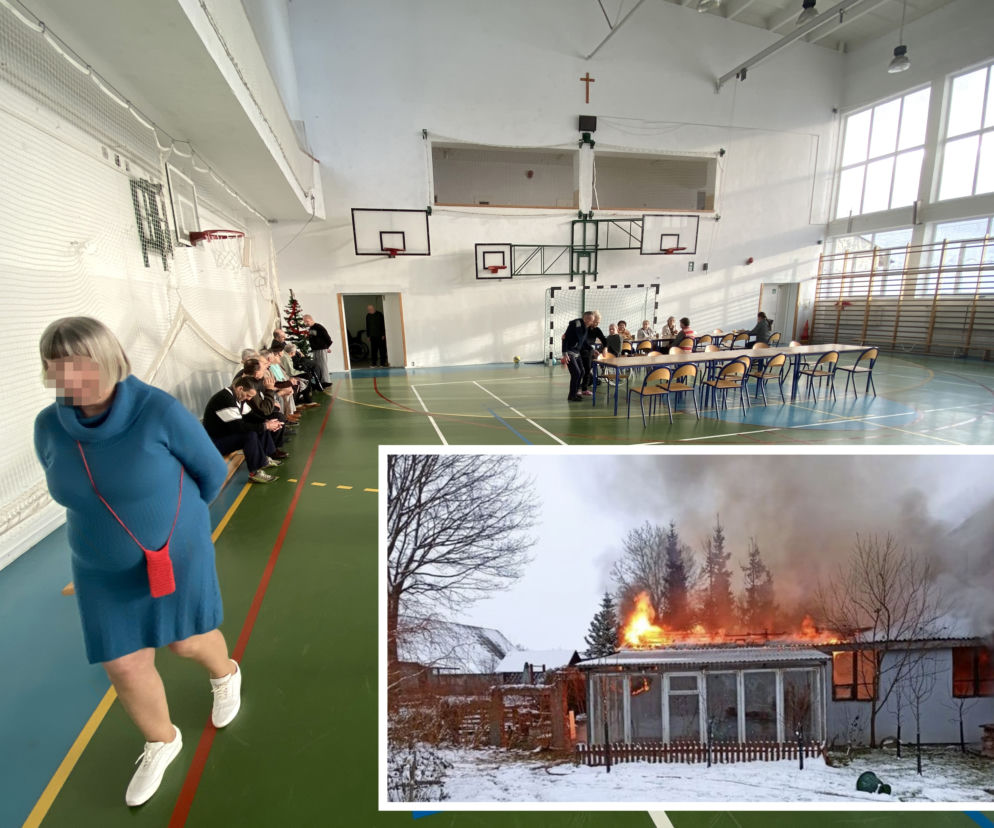 Pożar w Domu Gościnnym w Dzięciołówce