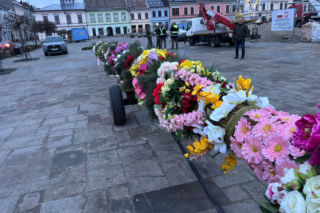 Palma wielkanocna na nowosądeckim Rynku