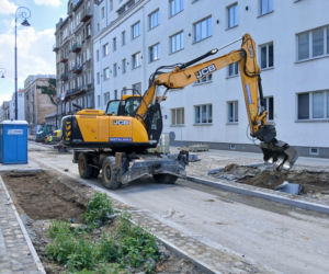Przebudowa ul. Środkowej w Warszawie