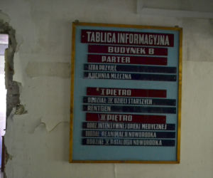 Opuszczony szpital i prosektorium