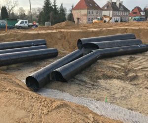 Budowa węzła Granitowa - luty 2020