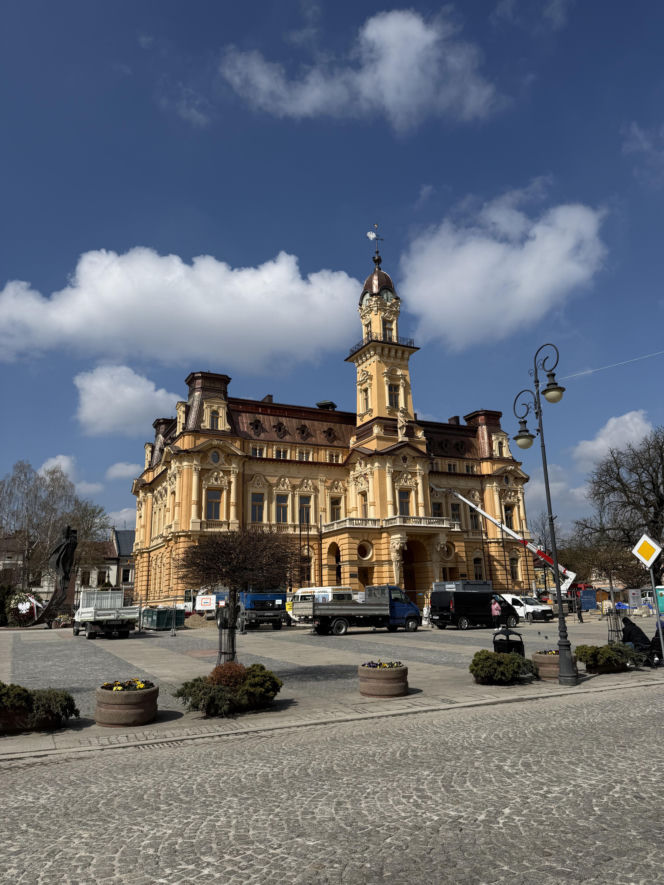 Ratusz w Nowym Sączu po renowacji