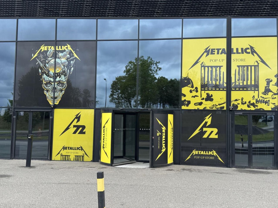 Metallica Pop-Up Store w Katowicach