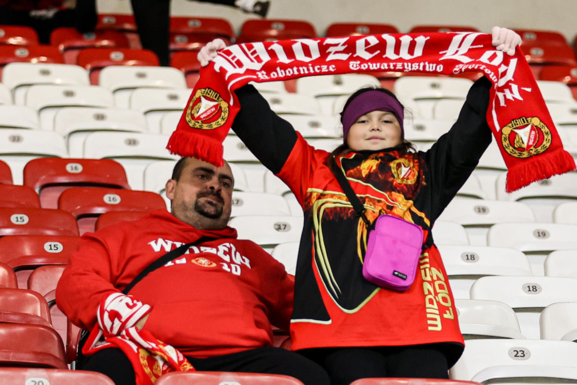 Widzew Łódź - Wisła Kraków; Zdjęcia kibiców i zawodników z meczu 11. kolejki PKO BP Ekstraklasy 2026/27