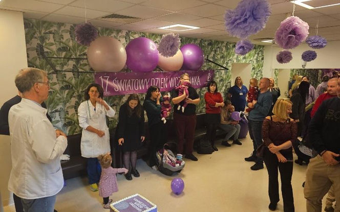 Dzień Wcześniaka w Szpitalu św. Zofii w Warszawie