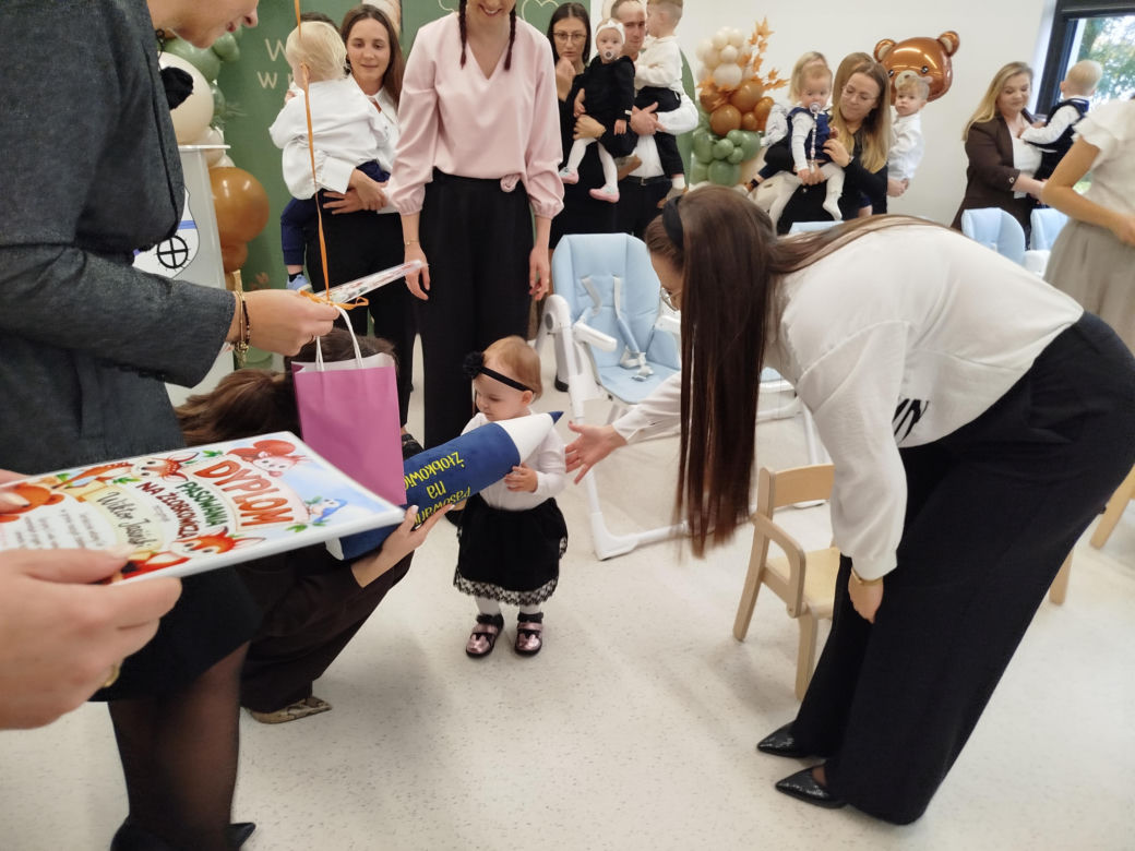Otwarcie Żłobka w Mokobodach i pasowanie na żłobkowicza