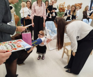 Otwarcie Żłobka w Mokobodach i pasowanie na żłobkowicza
