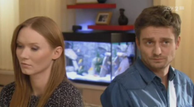 NA DOBRE i NA ZŁE odc. 512. Wiktoria Consalida (Katarzyna Dąbrowska), Przemek Zapała (Marcin Rogacewicz)