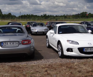 Mazda MX-5 - zlot 2014 fanów w Polsce na torze Jastrząb
