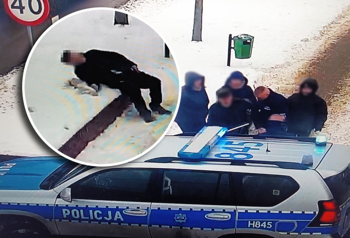 Senior padł na chodniku. Zamarzłby w śniegu, gdyby nie reakcja jednej osoby