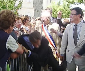 Atak na prezydenta Nicolasa Sarkozy'ego