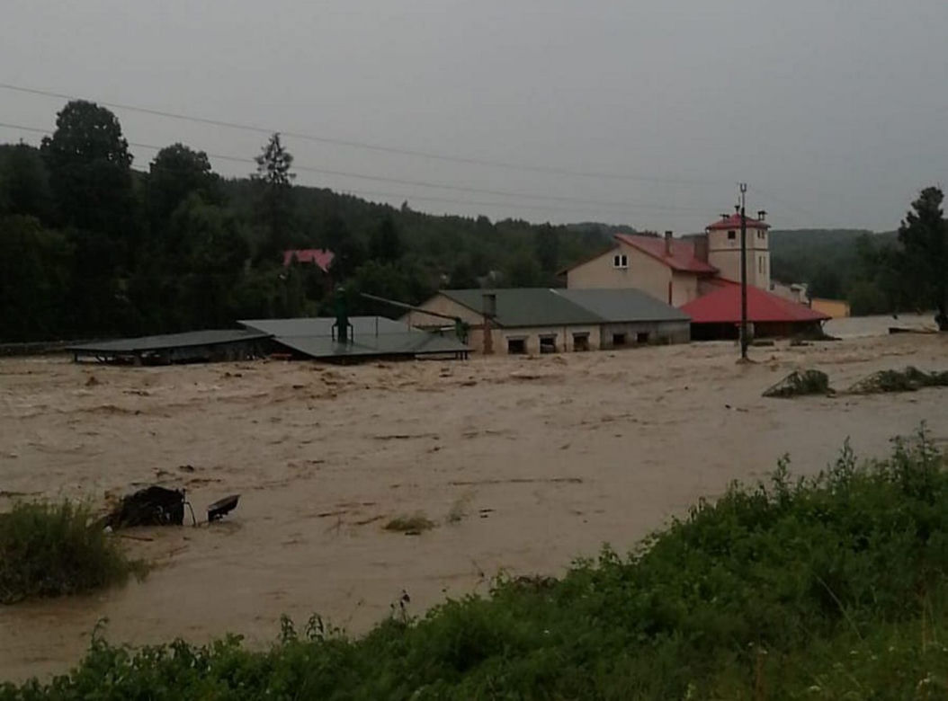 Powódź na Podkarpaciu