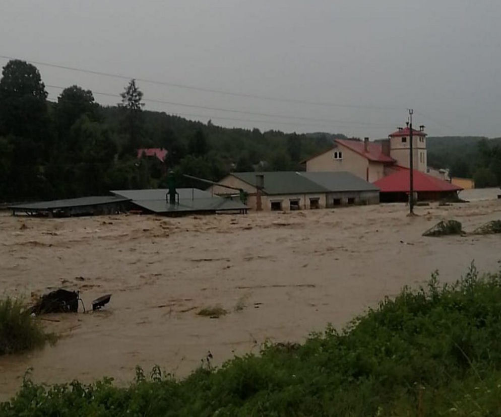 Powódź na Podkarpaciu