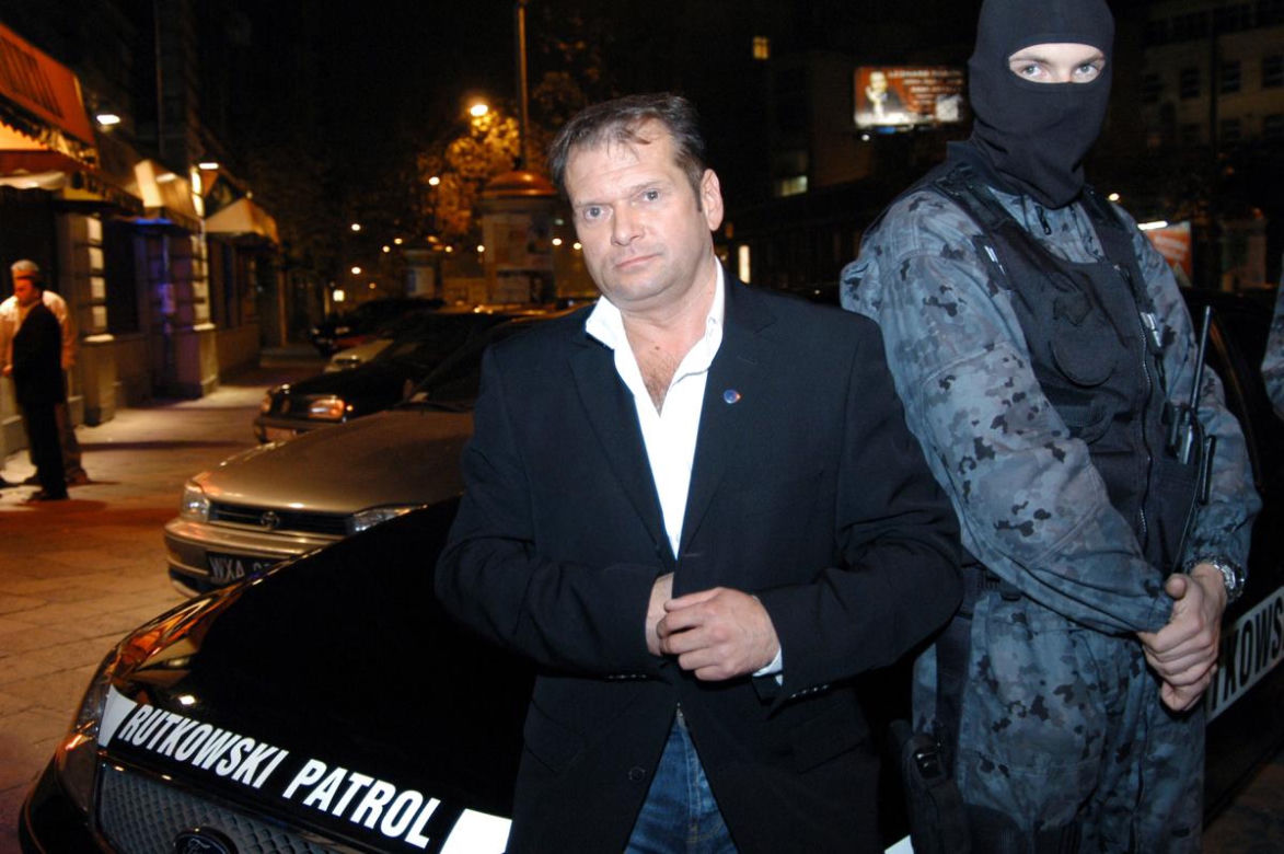 Krzysztof Rutkowski już tak nie wygląda 