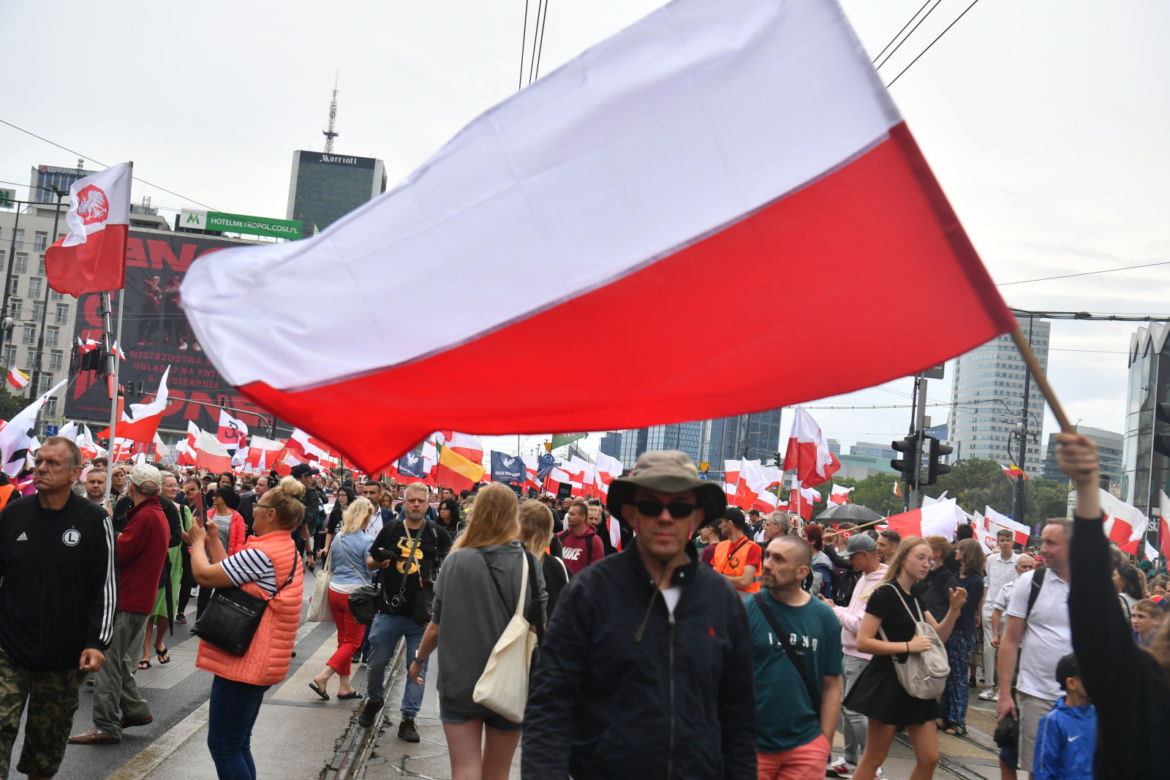 Zdjęcia z Marszu Powstania Warszawskiego