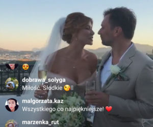 Agata Załęcka wyszła za mąż na greckiej wyspie