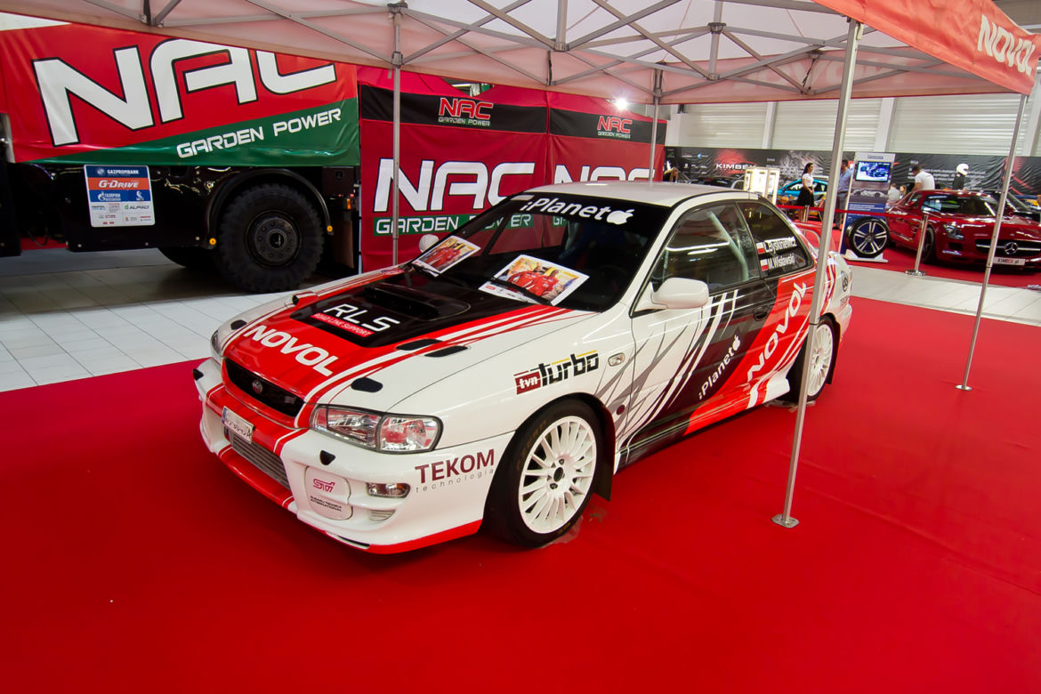 Subaru Impreza STI na Warsaw Moto Show 2016
