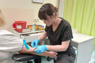 Protest w szpitalu powiatowym w Starachowicach