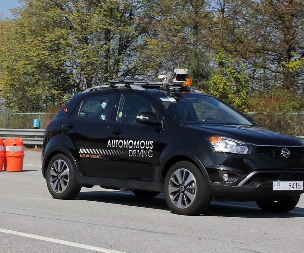 SsangYong prototyp auta autonomicznego