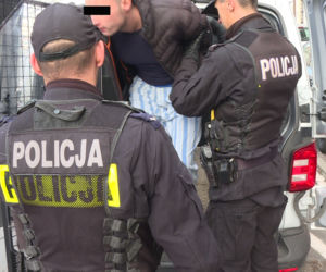 Atresztowany za ciężkie pobicie policjanta