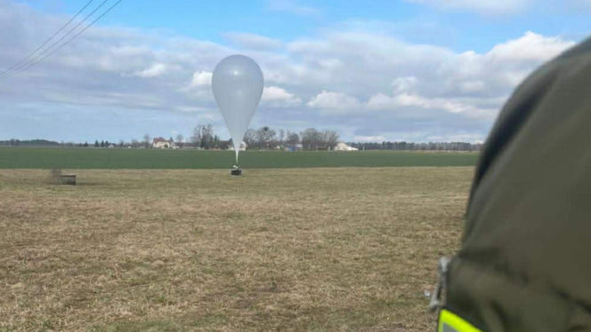 Tajemnicze balony spadły na Podlasiu. Służby zabezpieczyły nietypowy ładunek