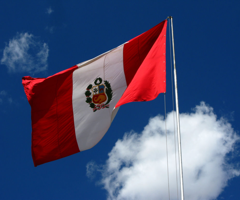 Flaga Peru