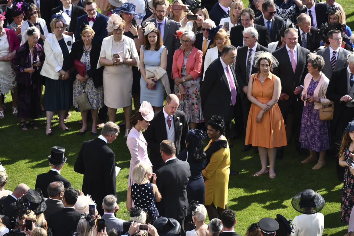 Kate Middleton i książę William na Garden Party