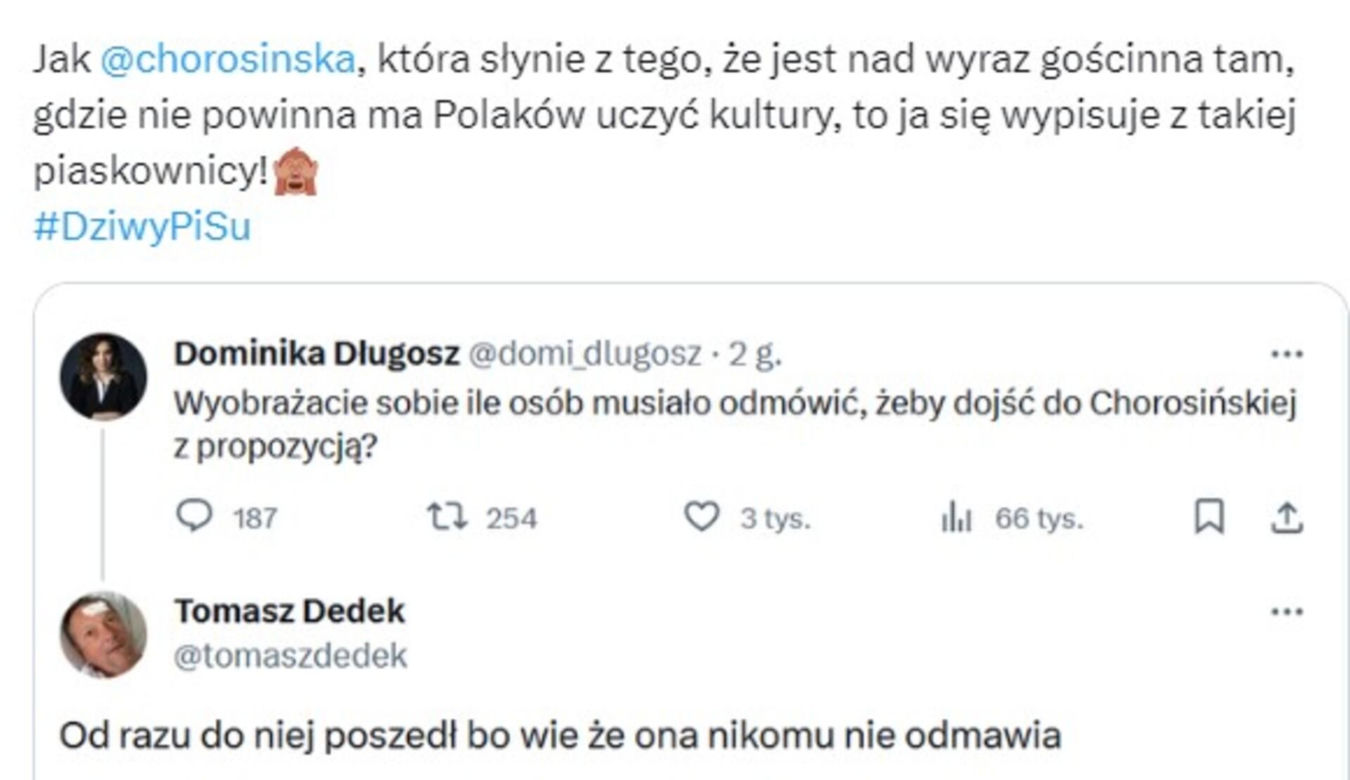 Dominika Chorosińska MEMY. Internauci bezlitośni dla nowej minister kultury