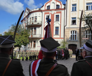 Wręczenie nominacji generalskiej płk. Zdzisławowi Baszakowi w Tarnowie