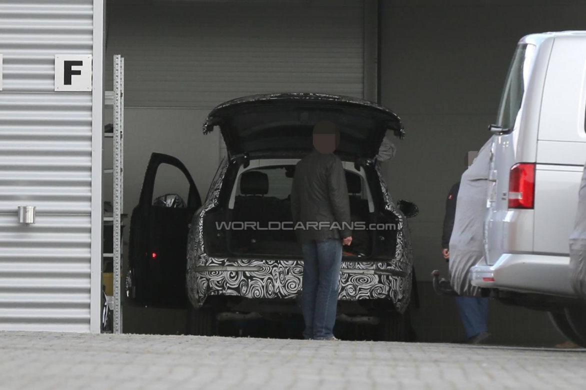 Audi Q7 - zdjęcia szpiegowskie z toru Nurburgring