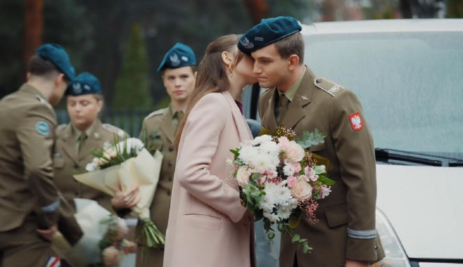 M jak miłość odc. 1926. Bogna (Sherazade Wolff), Mateusz (Rafał Kowalski)