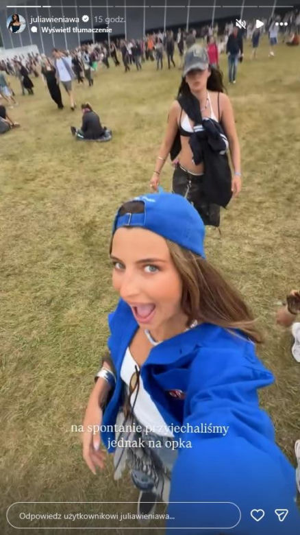 Julia Wieniawa na Open'erze 2026