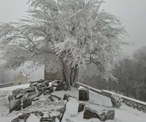 Majestatycznie, zimowo, jak w bajkowej Narnii. Tak Nowy Rok wita Święty Krzyż