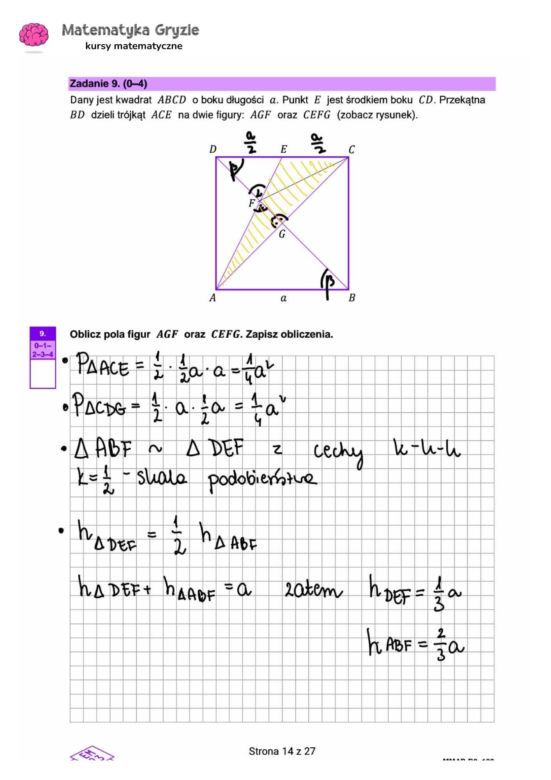 Matura 2024 - matematyka rozszerzona