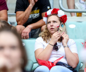 Polska - Ukraina. Tłumy kibiców na trybunach. Znajdź się na zdjęciu!