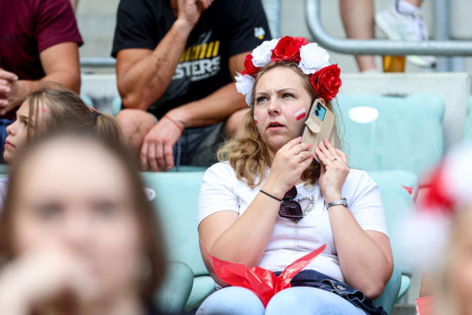 Polska - Ukraina. Tłumy kibiców na trybunach. Znajdź się na zdjęciu!