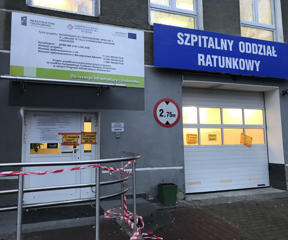 Kolejki karetek, brak łóżek i heroiczna praca personelu. Walka SPSK4 z epidemią [AUDIO]