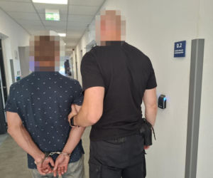 Zatrzymane osoby w wielkiej akcji policji