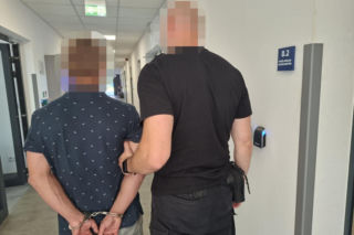 Zatrzymane osoby w wielkiej akcji policji