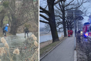 Dramat na rzece we Wrocławiu. Pod chłopcem załamał się lód