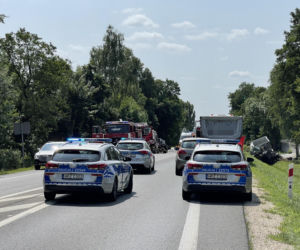 Potworny wypadek w Grębiszewie. Zginęła rodzina