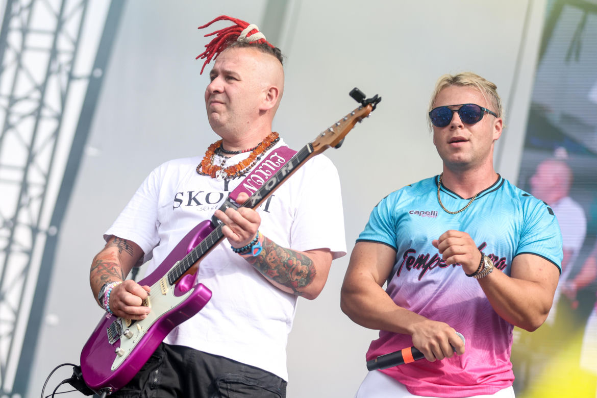 Śląska Scena Letnia na promenadzie przy Stadionie Śląskim w Chorzowie