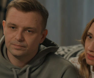 Barwy szczęścia odc. 3384. Hubert (Marek Molak), Asia (Anna Gzyra)