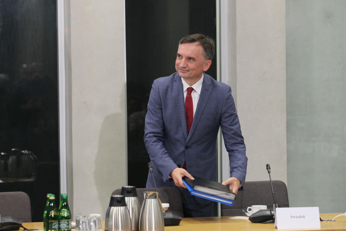 Zbigniew Ziobro przed komisją ds. Pegasusa