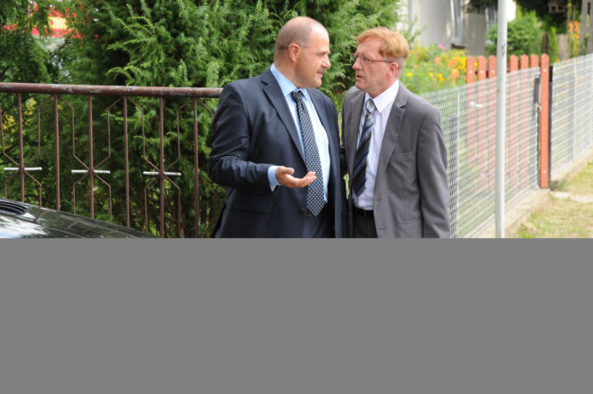 Ranczo 9 sezon odc. 108. Senator Kozioł (Cezary Żak), Czerepach (Artur Barciś)